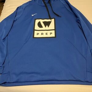 Nike Blue Graphic Hoodie